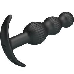 Pretty Love - Vibrateur Anal Sidney 10 Vibrations Noir